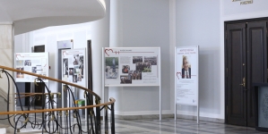 Wystawa  „Mistrz Religa. Człowiek, lekarz, polityk” w Senacie RP w marcu 2019 r.  (Fot.  K. Czerwińska – Kancelaria Senatu)  