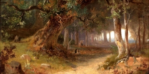 "Skraj lasu" Józefa Szermentowskiego.