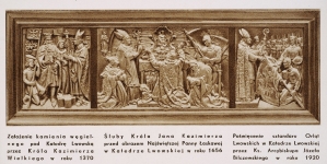 Antepedium ofiarowane przez Arcybractwo Najświętszej Panny Łaskawej, Królowej Korony Polskiej do jej ołtarza w Katedrze Lwowskiej.