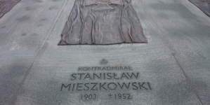 Grób kontradmirała Stanisława Mieszkowskiego w Kwaterze Pamięci Cmentarza Marynarki Wojennej w Gdyni-Oksywiu.