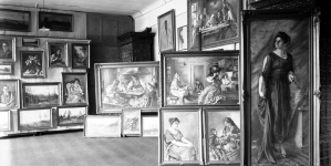 Wystawa prac Sylweriusza Saskiego w 1926 r.