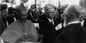 Uroczystość udzielenia sakry biskupiej Czesławowi Kaczmarkowi we wrześniu 1938 r.