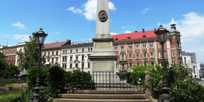 Pomnik Floriana Straszewskiego na Plantach w Krakowie.