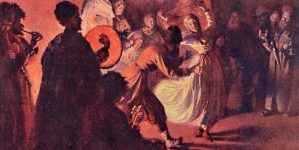 "Taniec Czerkiesów" Leonarda Stroynowskiego.