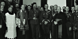 Uroczystość otwarcia hotelu oficerskiego w Warszawie w kwietniu 1931 r.