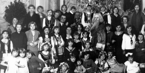 Zabawa choinkowa dla dzieci pracowników Prezydium Rady Ministrów 19.12.1931 r.