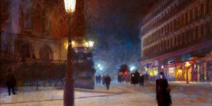 "Plac Opery w Paryżu" Ludwika de Laveaux.