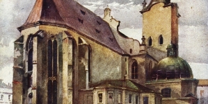 "Lwów, plac Kapitulny" Odo Dobrowolskiego.