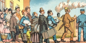 "Odjazd" Józefa Kruszewskiego.