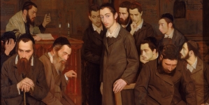 "Rzucił spojrzenie i oszalał" Maurycego Minkowskiego.