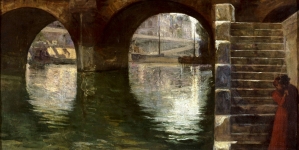 "Znad brzegów Sekwany" Bolesława Nawrockiego.