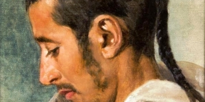 "Studium głowy Algierczyka" Tytusa Pileckiego.