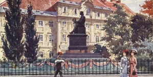 "Pomnik Mikołaja Kopernika".