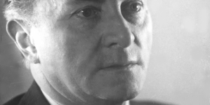 Tadeusz Styka (portret z profilu).