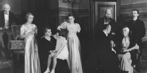 Przedstawienie "Stare wino" w Teatrze Miejskim w Wilnie w 1936 r.