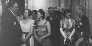Przyjęcie w ambasadzie ZSRR w Warszawie wydane przez ambasadora ZSRR w Polsce Mikołaja Szaronowa w czerwcu 1939 r.