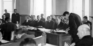 Posiedzenie sejmowej komisji skarbowej, która rozpatrzyła rządowy projekt ustawy o upoważnieniu ministra skarbu do zaciągnięcia pożyczek zagranicznych we frankach francuskich na cele obrony państwa, 2.01.1937 r.