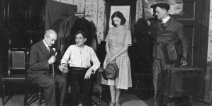 Przedstawienie "Przeprowadzka" w Teatrze Polskim w Katowicach w 1931 roku.
