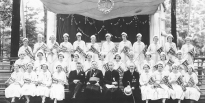 Obchody jubileuszu 6 Sierpnia w Orchard Lake w 1935 roku.