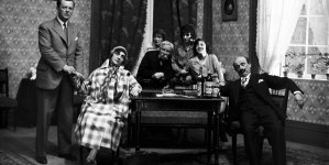 Przedstawienie "Czarujący emeryt" Wincentego Rapackiego  w Teatrze Miejskim im. Juliusza Słowackiego w Krakowie w październiku 1930 roku.