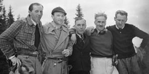 Zawody narciarskie z okazji jubileuszu 30-lecia sekcji narciarskiej Polskiego Towarzystwa Tatrzańskiego w Zakopanem w kwietniu 1934 roku.