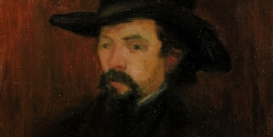"Autoportret" Bolesława Bałzukiewicza.
