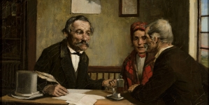 "U rejenta" Wacława Koniuszki.