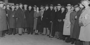 Wycieczka oficerów WP na pola bitew we wschodniej Francji w kwietniu 1935 roku.