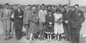 Wycieczka studentów z Królewca do Krakowa w 1930 roku.