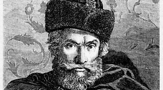  "Olbracht Łaski (Podług ryciny Tepplara)".  