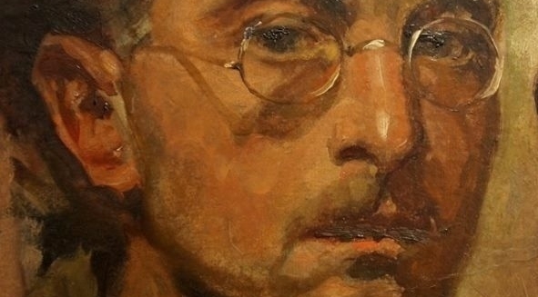  Autoportret  Bolesława Barbackiego.  