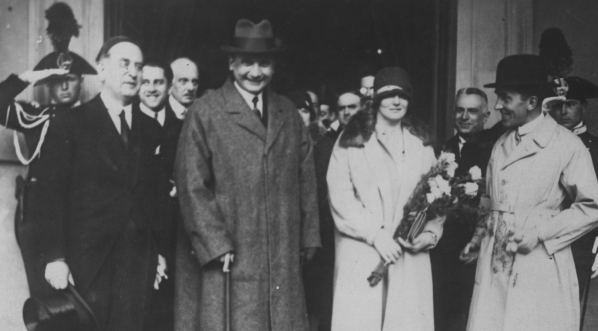  Wizyta ministra spraw zagranicznych Polski Augusta Zaleskiego we Włoszech w kwietniu 1928 r.  