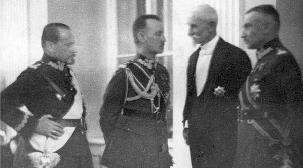  Raut wydany przez premiera Władysława Grabskiego w Warszawie, marzec 1925 roku.  