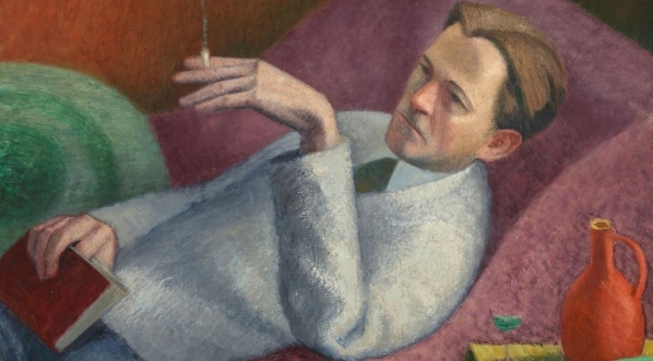  "Mężczyzna z papierosem" Marcina Samlickiego.  