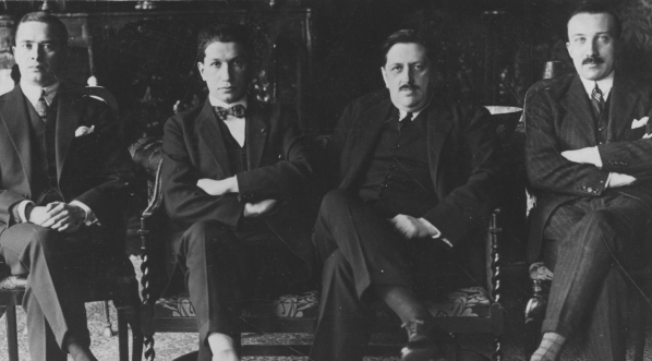  Personel Poselstwa RP w Belgii w 1925 roku.  