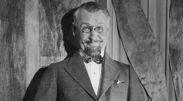  Stanisław Stanisławski w przedstawieniu „Rozum i głupstwo” Włodzimierza Perzyńskiego w Teatrze Polskim w Warszawie w maju 1929 roku.  