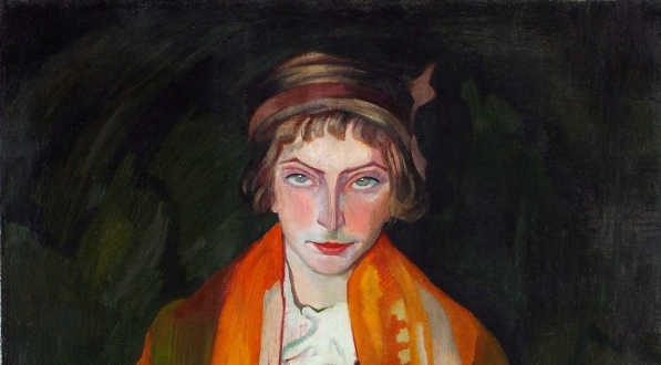  "Portret Eugenii Dunin-Borkowskiej" Stanisława Ignacego Witkiewicza.  