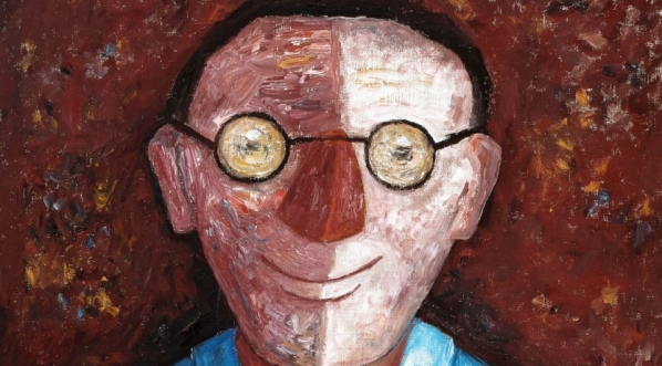  "Portret męski z paletą (Jacques Gotkowski)" Tadeusza Makowskiego.  