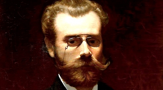  "Portret Walerego Brochockiego, artysty malarza" wykonany przez  Kazimierza  Mireckiego.  