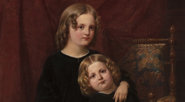  "Portret Zdzisława i Bolesława Włodków jako dzieci" Jana Matejki.  