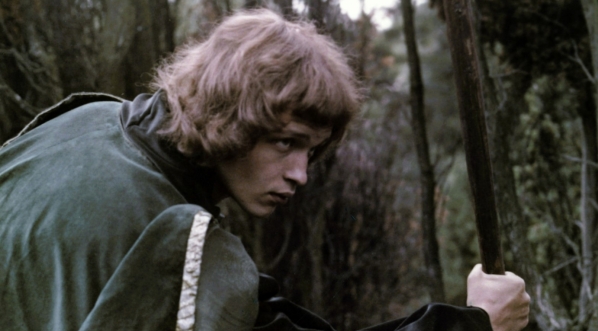  Jan Frycz w filmie "Rycerz" z 1980 roku.  