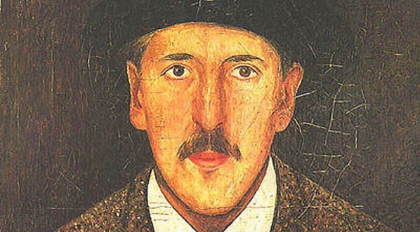  "Autoportret" Tadeusza Makowskiego.  