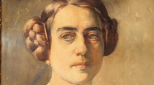  "Portret siostry artysty Bronisławy Rychter-Janowskiej" Stanisława Janowskiego.  