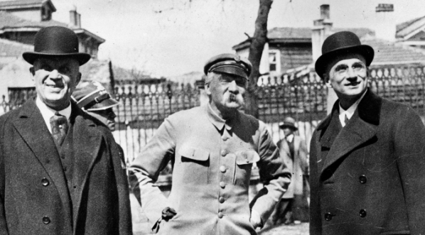 Marszałek Józef Piłsudski w Stambule w drodze powrotnej z Egiptu 11.04.1932 r.  