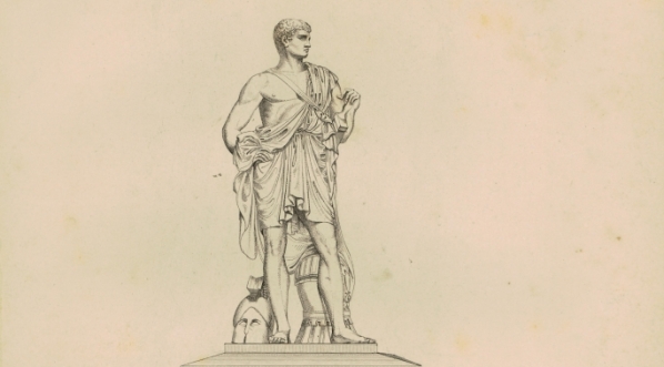  Pomnik Włodzimierza Potockiego w Katedrze Wawelskiej - staloryt.  