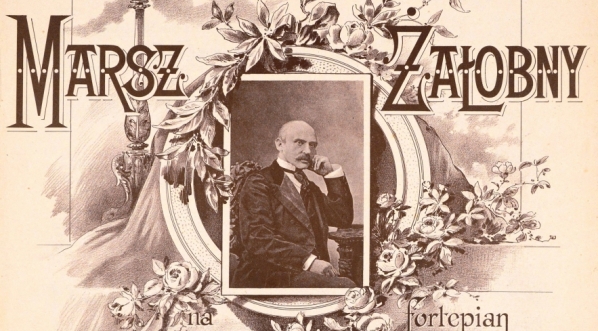  "Marsz żałobny : cieniom ś.p. Teofila Lenartowicza : na fortepian : op. 124" Adama Wrońskiego.  