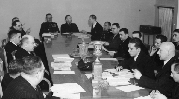  Walne zebranie Polskiego Związku Pływackiego w Warszawie 5.01.1939 r.  