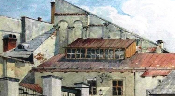  "Synagoga Pod Złotą Różą we Lwowie" Alfreda Kamienobrodzkiego.  