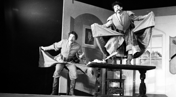  Sztuka "Kot w butach" w Teatrze Nowym w Warszawie, kwiecień 1982 r.  