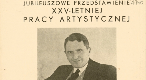  Program jubileuszowego przedstawienia z okazji XXV-letniej pracy artystycznej Michała Tatrzańskiego.  